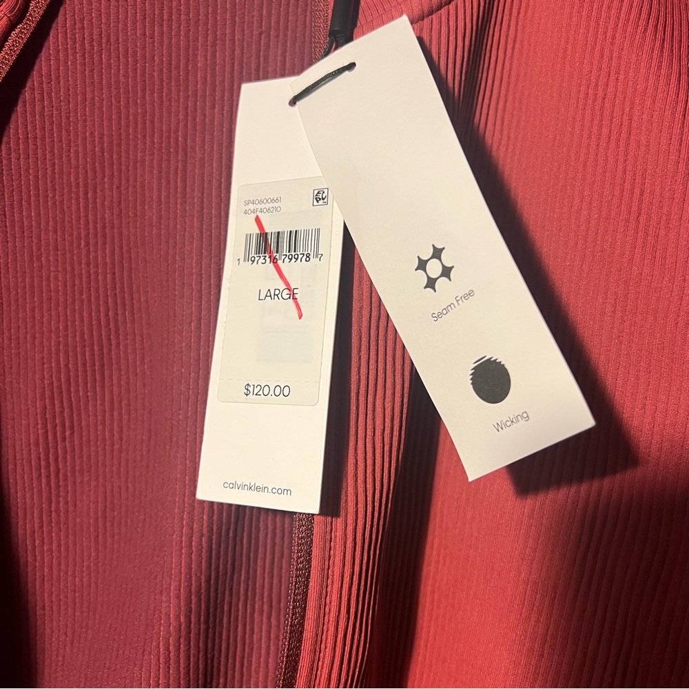 Calvin Klein Ribbed Jacket - Picture 7 of 7